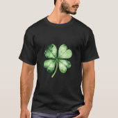 4 Blad klaver geluk T-shirt (Voorkant)