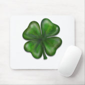 4 bladklaver muismat (Met muis)