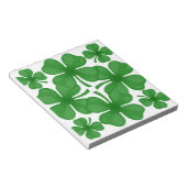 4 bladklaver notitieblok (Schuin)