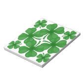 4 bladklaver notitieblok (Linkerzijde)