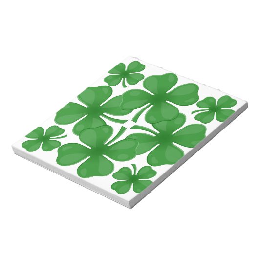 4 bladklaver notitieblok (Linkerzijde)