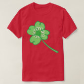 4 bladklaver t-shirt (Design voorkant)
