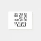 4 Bleekflesjes: $20.00 4 rollen tapes: Post-it® Notes (Voorkant)