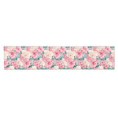 #4 Bloemen patroon Korte Tafelloper (Horizontaal)