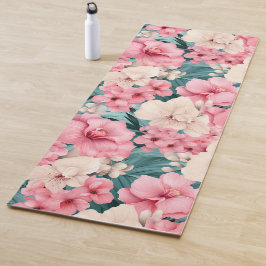 #4 Bloemen Patroon Yoga Mat