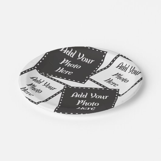 4 Bord voor fotopapier personaliseren (Gekanteld)