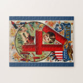 4 Boy juli Legpuzzel (Horizontaal)