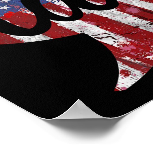 + 4 Cat Comma La Kamala Harris 2024 Poster (Hoek)