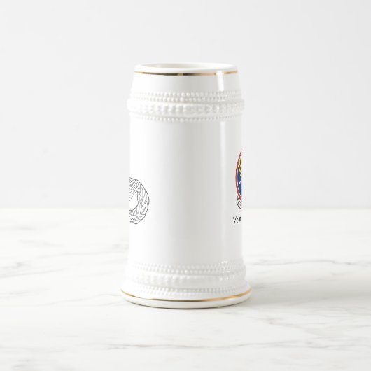 4 CES - Senior CE Badge - Stein Bierpul (Center)