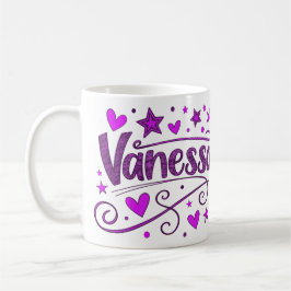 4 Color Vanessa 1 - Doodle Koffiemok
