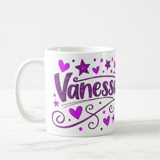 4 Color Vanessa 1 - Doodle Koffiemok