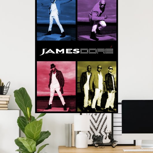 4 Colour James Dore' Poster (Thuiskantoor)