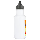 4 Colour Pop Art Buffalo Bison Waterfles (Links)