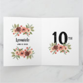 4 Costumize Foto's Gepersonaliseerde Script Verjaa Kaart (Binnen)