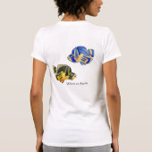 4 Cute Cartoon Fish T-shirt (Achterkant)