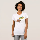 4 Cute Cartoon Fish T-shirt (Voorkant volledig)
