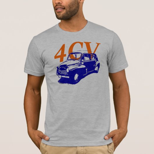 4 CV T-SHIRT (Voorkant)