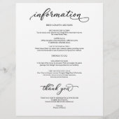 4 dagen Weduwstraject rondom Chic Black Script (Achterkant)