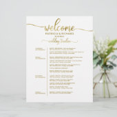 4 dagen Wekens bruiloft Wekend Itinerary Chic Chro (Staand voorkant)