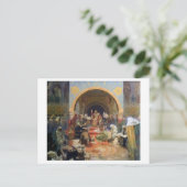 #4 De Bulgaarse Tsar Simeon, Mucha Briefkaart (Staand voorkant)