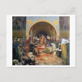 #4 De Bulgaarse Tsar Simeon, Mucha Briefkaart