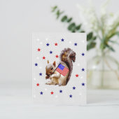 4 de Eekhoorn van juli Briefkaart (Staand voorkant)