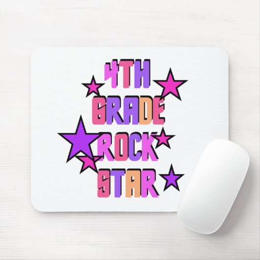 4-de-grade-rots Star Tshirts en Gifts Muismat (Met muis)