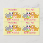 4 de grappige Leuke Valentijnse Kaarten van het Feestdagenkaart (Voorkant)