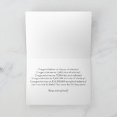 4 de Kaart jaar van de Verjaardag/van het Jubileum (Binnen)