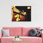 4 derde uur canvas afdruk (Insitu (Woonkamer))