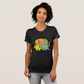 4 Dinosaur Vrienden T-shirt (Voorkant volledig)