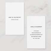 4 Dongle Verticale Sjabloon 9 Visitekaartje (Voorkant / Achterkant)