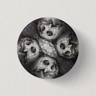 "4 Dood delen we" INVERSIE van Mzeroxx69 Ronde Button 3,2 Cm