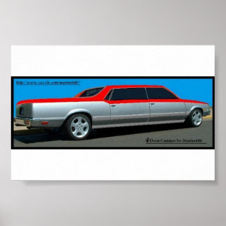 4 Door El Camino door Marius646 Poster