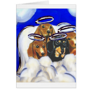 4 doxie engelen