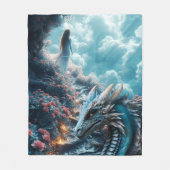 #4 Drakewereld  Fleece Deken (Voorkant)