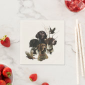 4 Duitse kortharige pointer kleuren Servet (Insitu)