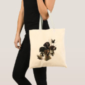 4 Duitse kortharige pointer kleuren Tote Bag (Voorkant (product))