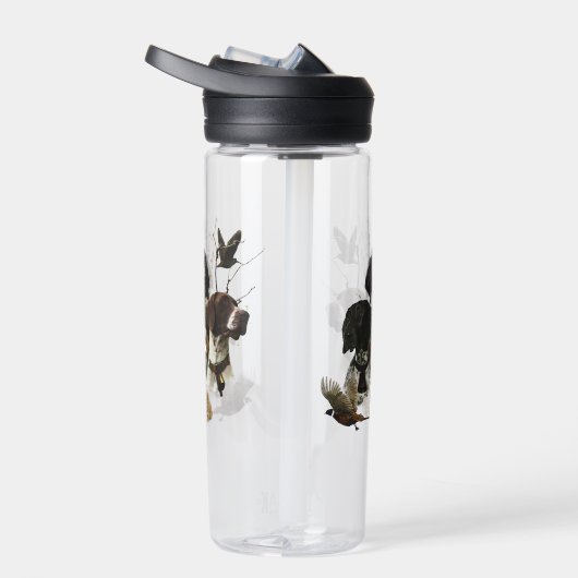 4 Duitse kortharige pointer kleuren Waterfles (Rechts)