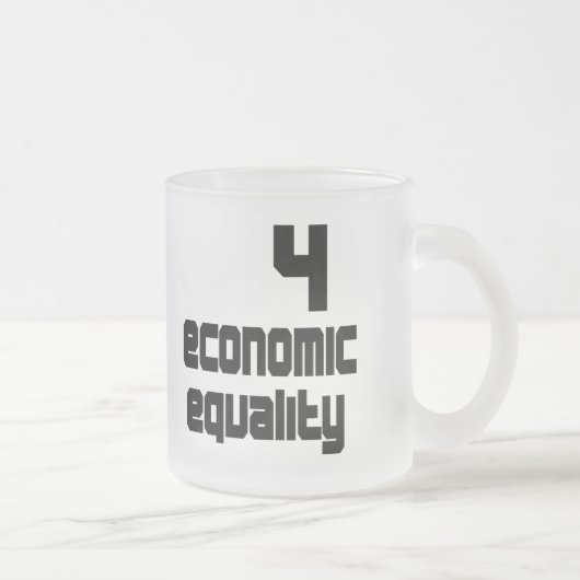 4 Economische Gelijkheid Bevorderde Mok (Rechts)