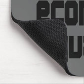 4 Economische Gelijkheid Mousepad Muismat (Hoek)