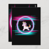 4.Eenhoornliefde Briefkaart (Voorkant / Achterkant)