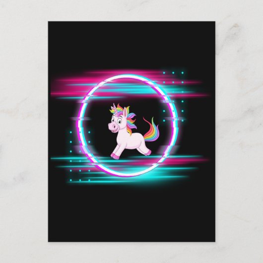 4.Eenhoornliefde Briefkaart (Voorkant)