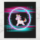 4.Eenhoornliefde Wijn Etiket (Enkel label)