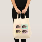 4 Egels boodschappentas Tote Bag (Voorkant (product))