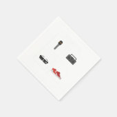 4 Elementen Hip Hop Hipster Servet (Hoek)