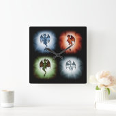 4 Elementtekeningen Vierkante Klok (Huis)