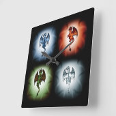 4 Elementtekeningen Vierkante Klok (Hoek)