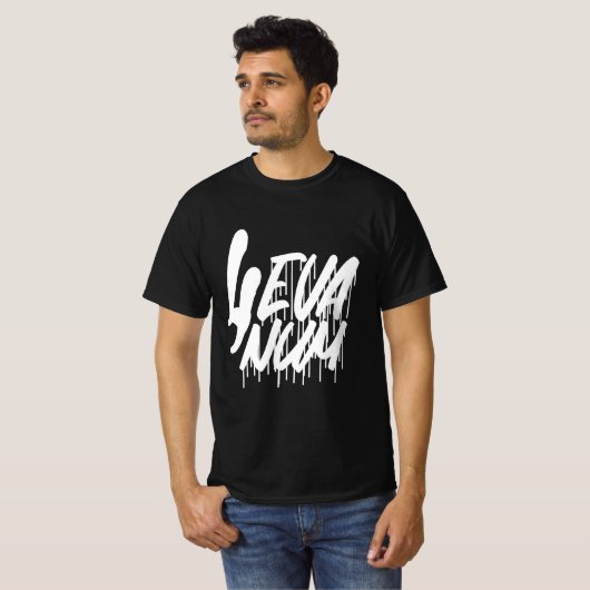 4 eva'num Drips T-shirt (Voorkant volledig)
