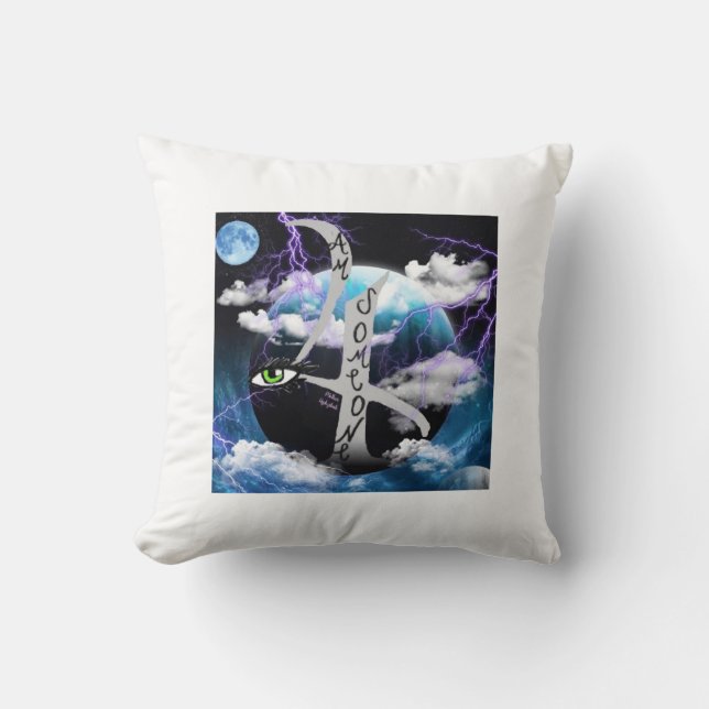 4 Eye AM Iemand Sierkussen (Voorkant)